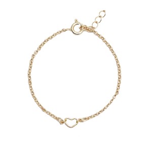 Pulseira Coração Vazado